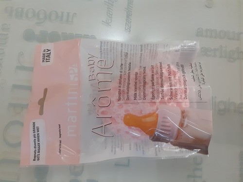 spugna baby rosa aroma latte